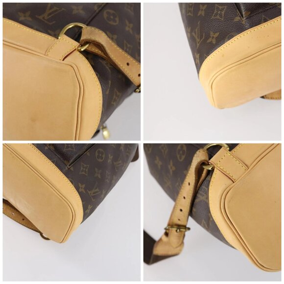 LOUIS VUITTON Monogram Montsouris GM Backpack M51135 LV Auth 143643 - Picture 14 of 16